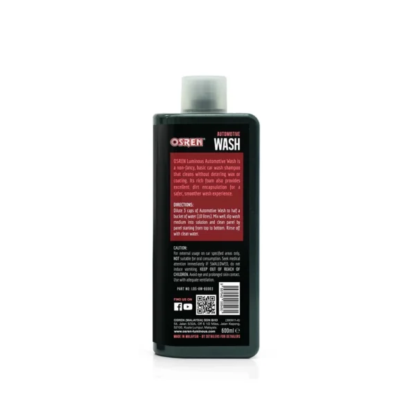 OSREN Automotive Wash Car Shampoo 600ml
