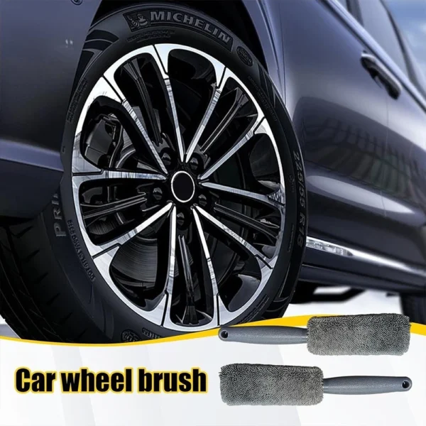 MOTUS Microfiber Car Wheel Rim Brush