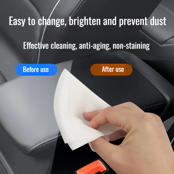 Car Interior Cleaning Wet Wipes
