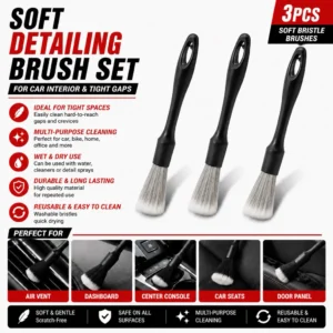 3PCS Car Detailing Brush