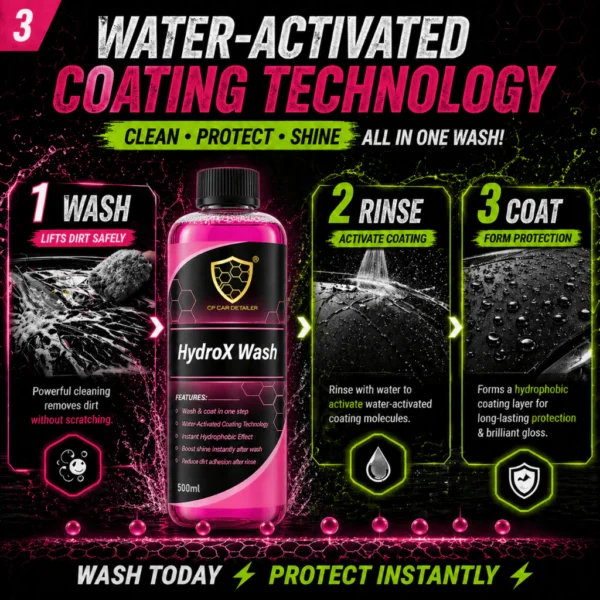 CP CAR Detailer HydroX Wash 2in1 Shampoo