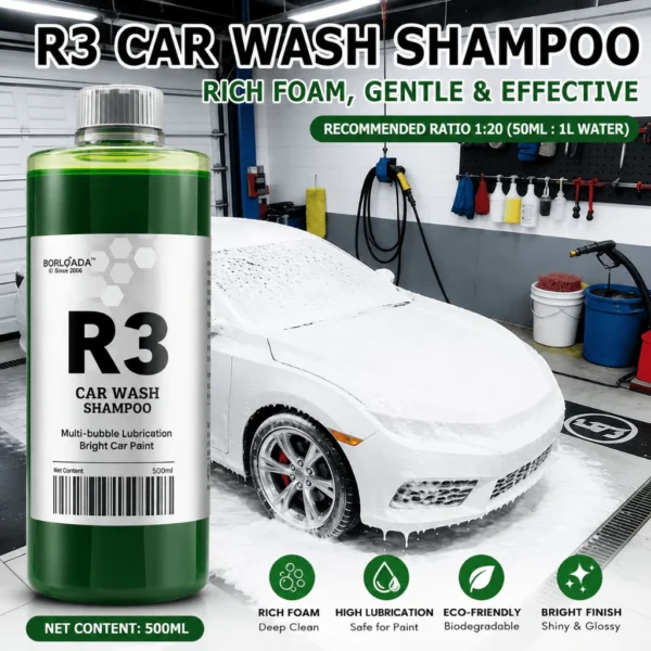R3 Car Wash Shampoo 500ml