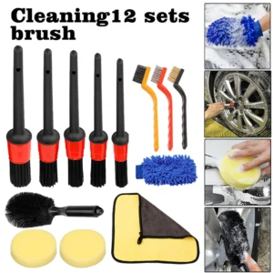 12PCS Car Detailing Brush Set