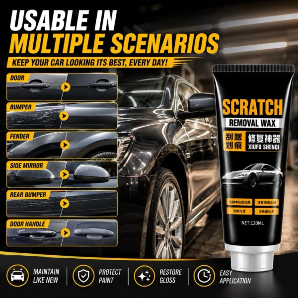 Car Scratch Remover Wax 120ml