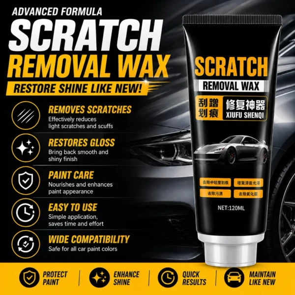 Car Scratch Remover Wax 120ml